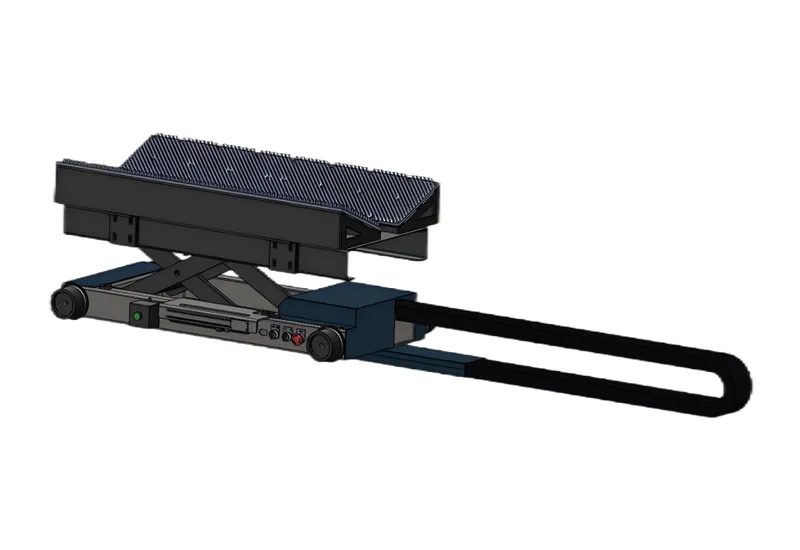 Seam welding conveyor platform