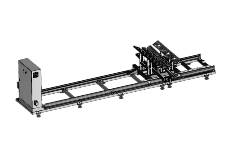 Roll conveyor mechanism