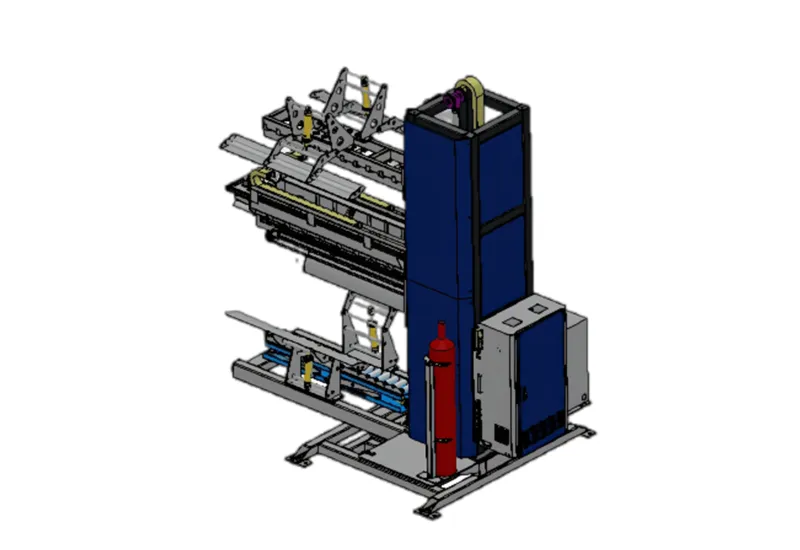 Tunnel straight seam welding