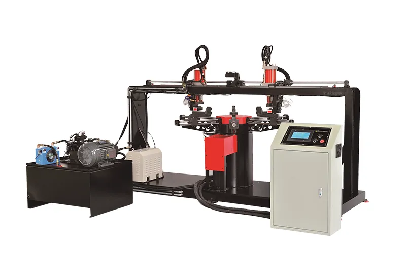 Flange punching machine