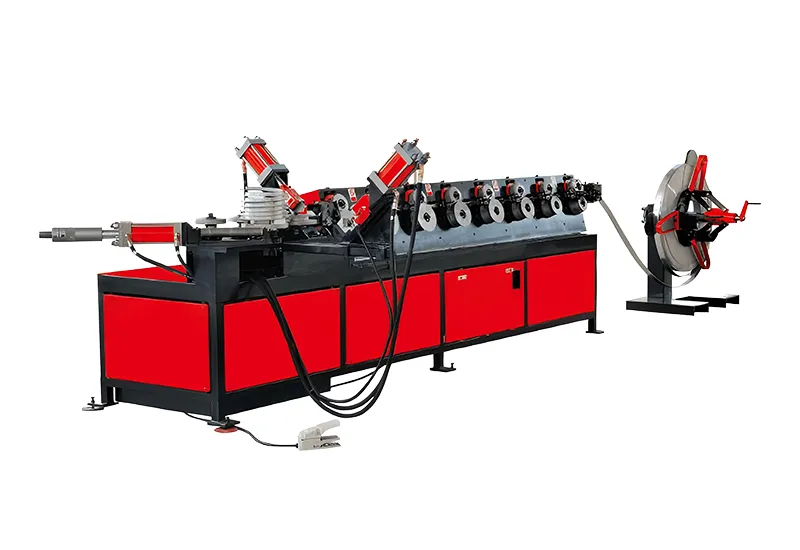Flange forming machine