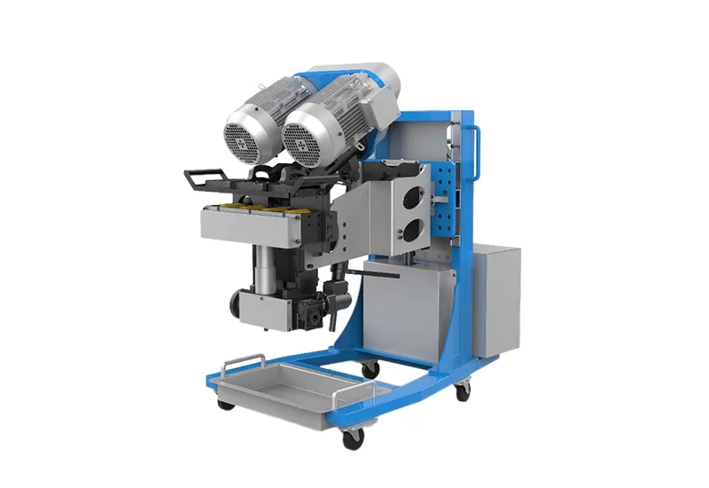 Plate chamfering machine