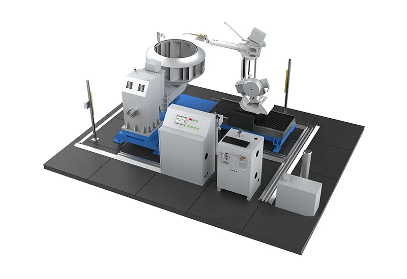 Centrifugal fan impeller welding