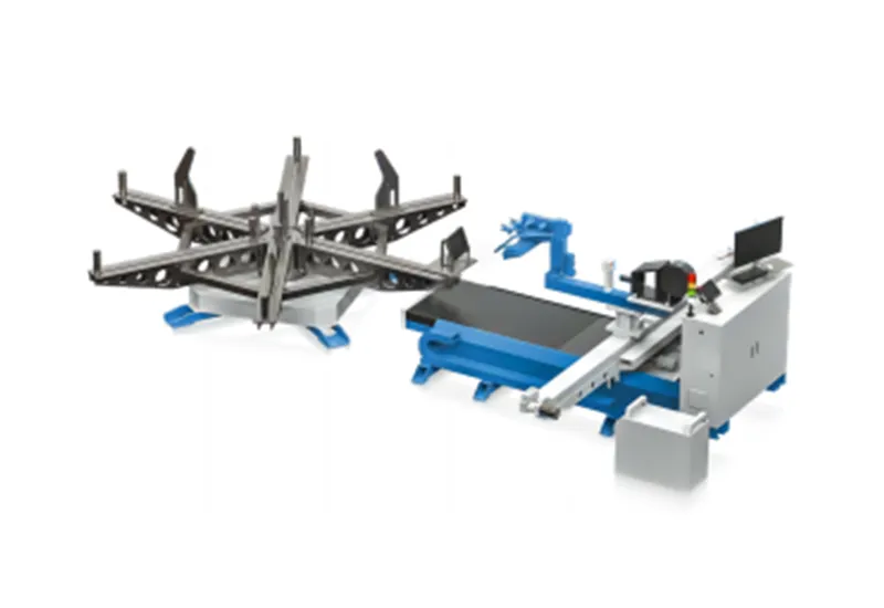 Centrifugal fan casing welding