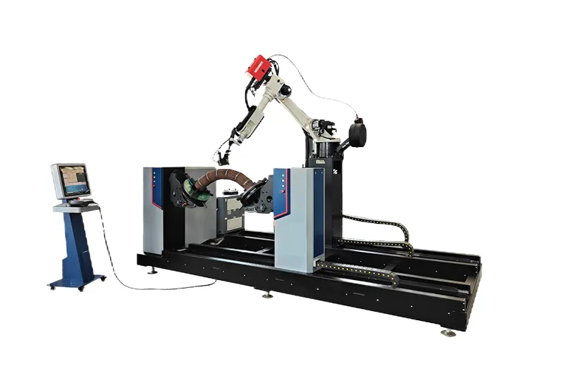 Automatic welding of pipe bending