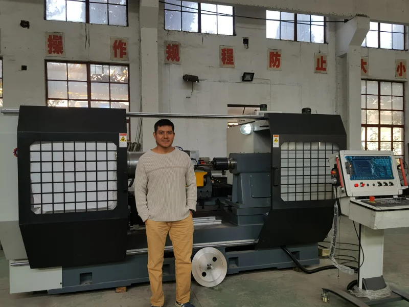 Acceptance of spinning machine in Mexico