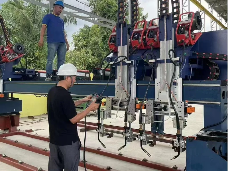 Brazilian Shipyard Gantry Welding Training