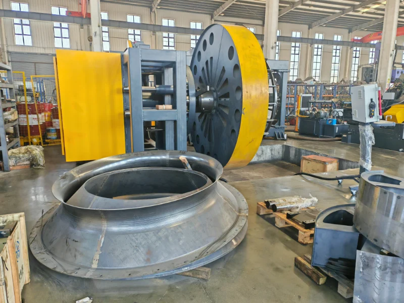 Large diameter air inlet flanging
