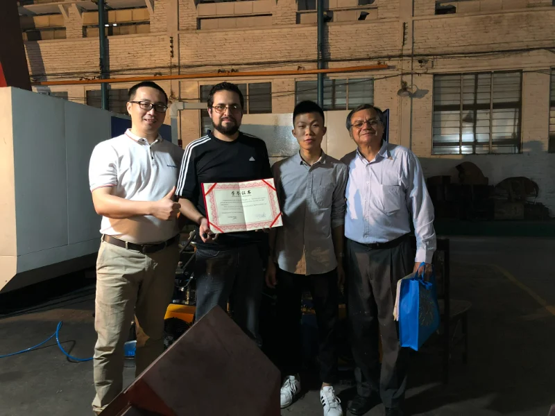 Mexico Spinning Machine Training