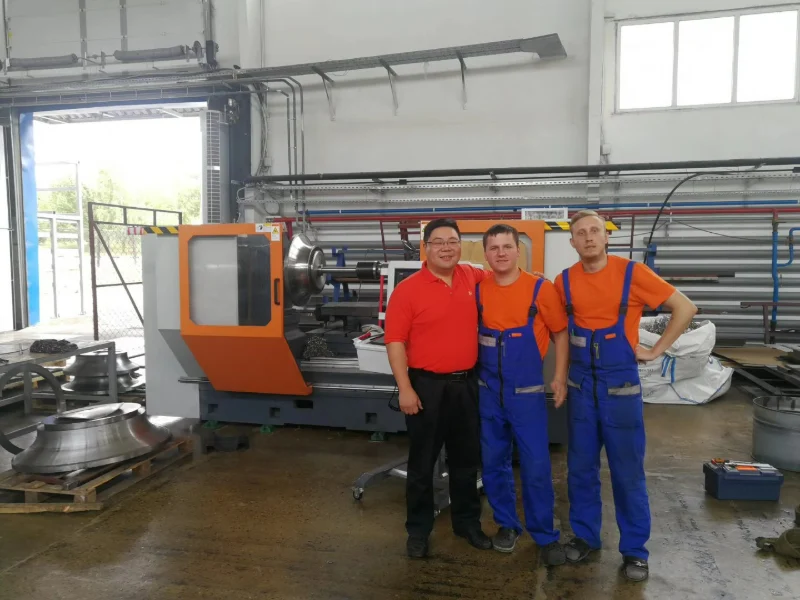 Moscow spinning machine installation completed