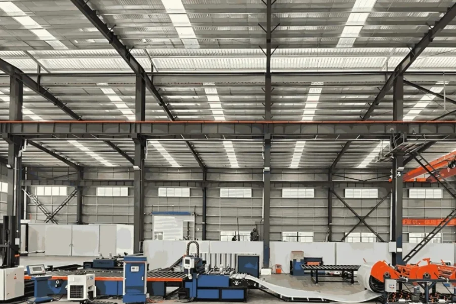Turnkey project for coil welding production line